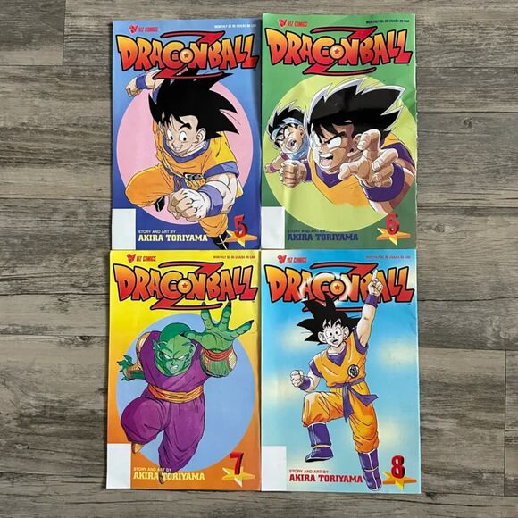 1997 1998 Dragon Ball Z Viz Comics Akira Toriyama Vol 5-8 - Picture 1 of 8